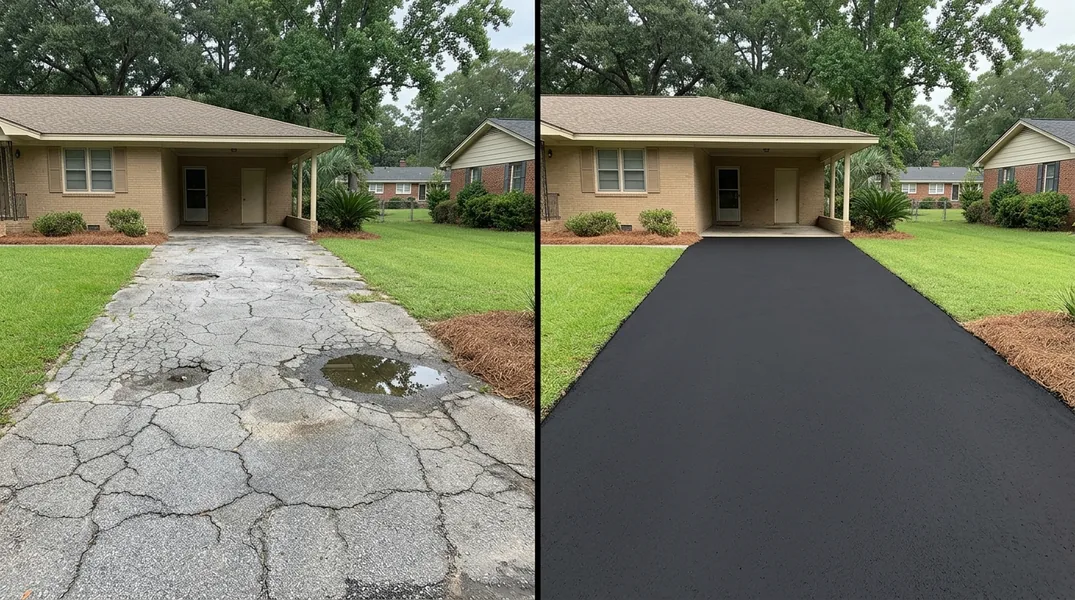 Result asphalt paving in Columbia - Columbia Asphalt Paving