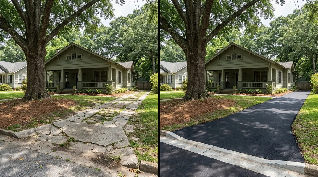 Result asphalt paving in Columbia - Columbia Asphalt Paving