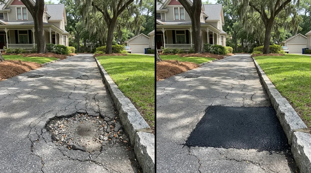 Result asphalt paving in Columbia - Columbia Asphalt Paving