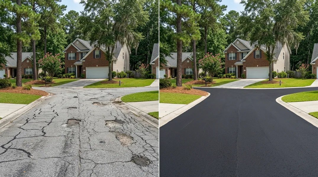 Result asphalt paving in Columbia - Columbia Asphalt Paving